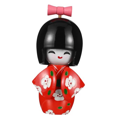 Luxshiny Japanische Kimono Puppe aus Holz Traditionelles Kunsthandwerk Robuste Tischdekoration für Zuhause Japanisches Ornament Einzigartige Geschenkidee für Japanischer Kultur Luxshiny Japanische Kimono Puppe aus Holz Traditionelles Kunsthandwerk Robuste Tischdekoration für Zuhause Japanisches Ornament Einzigartige Geschenkidee für Japanischer Kultur von Luxshiny