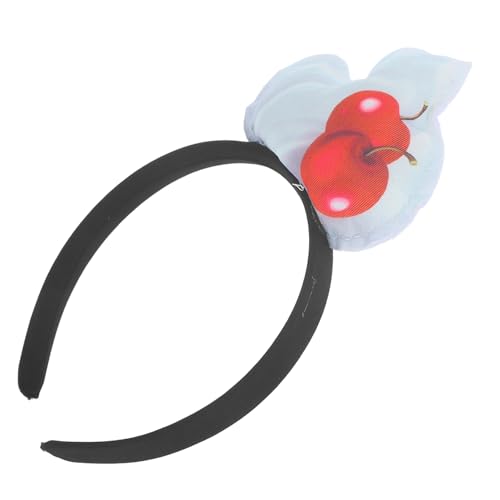 Luxshiny Kirschstirnband weihnachts haarband Stirnband mit tropischen Früchten Stirnbänder süße Stirnbänder haarschmuck Lustiges Stirnband für Cosplay Party-Haarreifen Filzstoff von Luxshiny