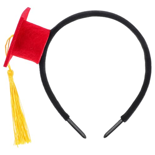 Luxshiny Mini -Arzthut Stirnband Abschlussfeierlichkeiten Haarreifen mit Abschlussmotiv Stirnband für Abschlusskappen Mini-Abschlusshut-Haarband Party Haarzubehör Stoff Luxshiny Mini -Arzthut Stirnband Abschlussfeierlichkeiten Haarreifen mit Abschlussmotiv Stirnband für Abschlusskappen Mini-Abschlusshut-Haarband Party Haarzubehör Stoff von Luxshiny