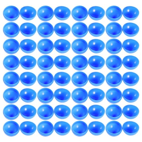 Luxshiny Mini-Lotterieball 100 Stück 3 cm Hohle Kunststoff-Bingobälle Gewinnspielbälle Pongbälle Tischtennisbälle Runder Automatenball für Unterhaltungsspiele Blau von Luxshiny