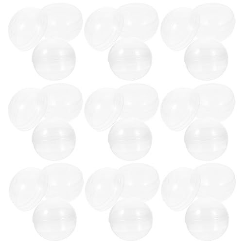 Luxshiny Ornament 50 Stück Automatenkapseln 2 Zoll Durchscheinende Runde Kapseln Aus Kunststoff Nachfüllbare Kugeln Für Kaugummiautomaten 50 Mm Spielzeuge Luxshiny Ornament 50 Stück Automatenkapseln 2 Zoll Durchscheinende Runde Kapseln Aus Kunststoff Nachfüllbare Kugeln Für Kaugummiautomaten 50 Mm Spielzeuge von Luxshiny