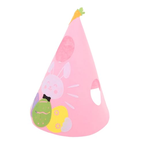 Luxshiny Ostern Kleidung Party Kostüme Eier Kostüme Lustiges Kostüm Eier Party Kostüme Lustiges Kinderkostüm Kinderkostüme Tanzkostüme Eier Performance Kostüme Rosa Filzstoff von Luxshiny