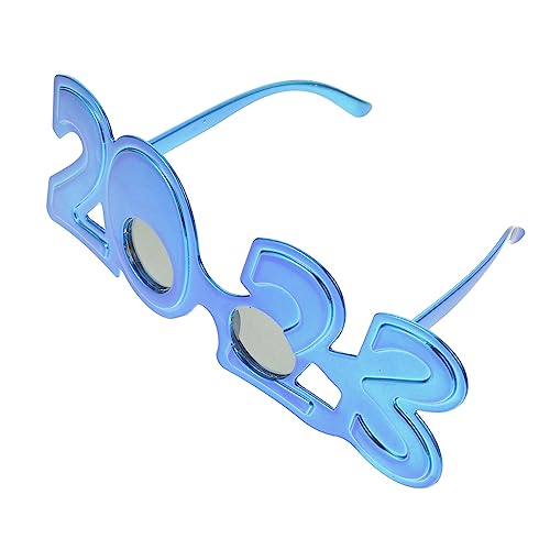 Luxshiny Partybrille Lustige Kunststoff Sonnenbrille für Partys Einzigartige Foto Requisiten für Feierlichkeiten und Geburtstagsfeiern Trendiges Design für Unvergessliche von Luxshiny