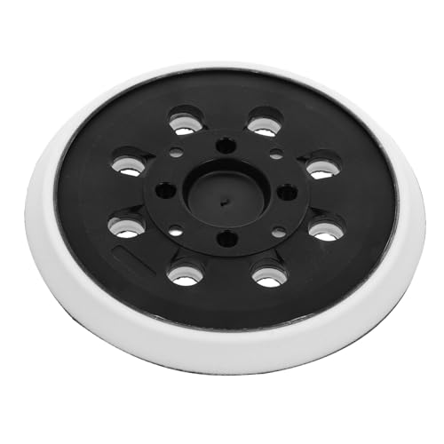 Luxshiny Poliermaschine Polierscheibe Skil-Schleifpad Schleifer Ersatzpad Schleifpads für Exzenterschleifer Ersatzpad für Handwerkerschleifer Stützteller Polyurethan Black von Luxshiny