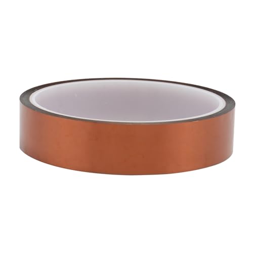 Luxshiny Polyimid Klebeband Hitzebeständig Isolierband für Leiterplatten Schutz Hochtemperaturbeständiges Filmklebeband Tawny Elektronik Isolierung von Luxshiny