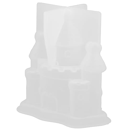 Luxshiny Silikon DIY Schloss Gießform für Kreative Bastelprojekte Details für Epoxidharz und Fondant für Märchenhafte Dekorationen von Luxshiny