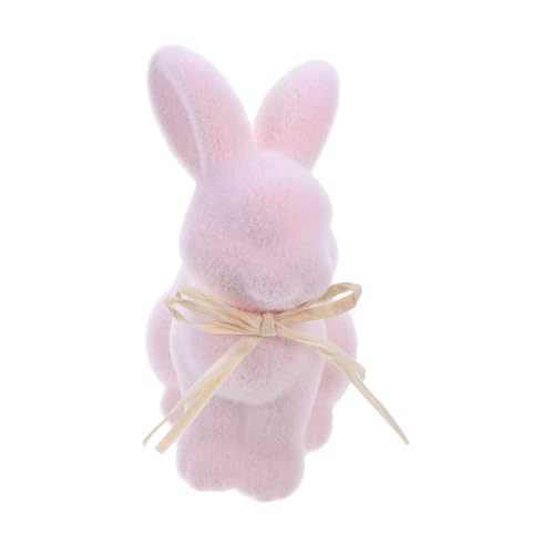 Luxshiny Süße Flocken Hasenstatue für Ostern Vielseitige Garten und Partyd Decoration Langlebige und Auffällige Osterdeko Luxshiny Süße Flocken Hasenstatue für Ostern Vielseitige Garten und Partyd Decoration Langlebige und Auffällige Osterdeko von Luxshiny