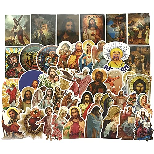Jesus Christliche Aufkleber 68pcs Glaube Aufkleber Aufkleber Bibelverse Aufkleber Für Wasserflaschen Laptop Computer Scrapbooking Jesus Christliche Aufkleber 68pcs Glaube Aufkleber Aufkleber Bibelverse Aufkleber Für Wasserflaschen Laptop Computer Scrapbooking von Luxylei