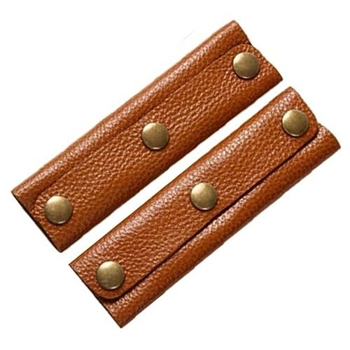 Luxylei 2 Stück Leder-gepäckgriffhüllen, Handtaschengriff-griffschutz, Weiche Geldbörsenriemen-Abdeckung Für Geldbörse, Tragetasche, Koffer, Einkaufstasche Luxylei 2 Stück Leder-gepäckgriffhüllen, Handtaschengriff-griffschutz, Weiche Geldbörsenriemen-Abdeckung Für Geldbörse, Tragetasche, Koffer, Einkaufstasche von Luxylei