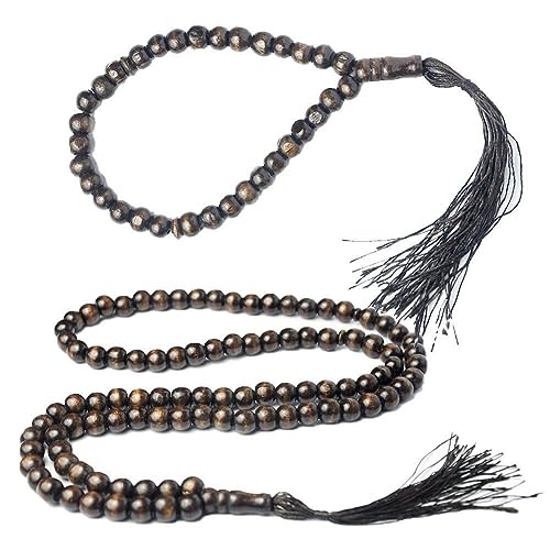 Luxylei Holz Tasbih Gebetsperlen 33/99 Muslimische Rosenkranzperlen Islamische Handgebetsperlen Muslimische Rosenkranzperlen Armband Quaste Luxylei Holz Tasbih Gebetsperlen 33/99 Muslimische Rosenkranzperlen Islamische Handgebetsperlen Muslimische Rosenkranzperlen Armband Quaste von Luxylei