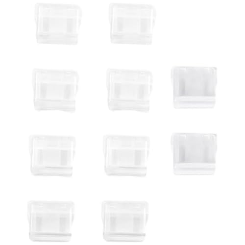 Luxylei Nachfüll-büroklammern, 10 Stück, Kunststoff, Bunte Binder-Clips, Schiebe-Clips Zum Befestigen Von Losem Blattpapier, 20 Mm, Hält Papier Einer Kapazität Von 20 Blatt Luxylei Nachfüll-büroklammern, 10 Stück, Kunststoff, Bunte Binder-Clips, Schiebe-Clips Zum Befestigen Von Losem Blattpapier, 20 Mm, Hält Papier Einer Kapazität Von 20 Blatt von Luxylei