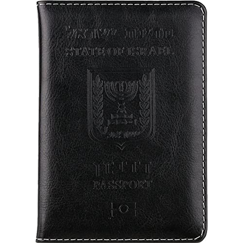 Luxylei Reise-pu-Leder-Israel-Pass-Abdeckungs-Kasten-mappen-Mann-Frauen-israelische Kreditkarten-Halter-Schutz-Kasten von Luxylei