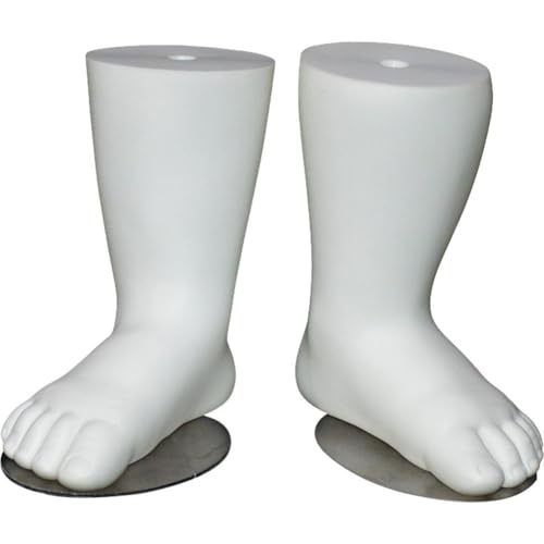 Luxylei Schaukasten Für Babyfüße, Professionelle Schaufensterpuppenfüße, Wiederverwendbar, Für Kinder Und Kleinkinder, Stiefeletten, Schuhe, Socken, Ausstellungsständer, Schuhstütze Luxylei Schaukasten Für Babyfüße, Professionelle Schaufensterpuppenfüße, Wiederverwendbar, Für Kinder Und Kleinkinder, Stiefeletten, Schuhe, Socken, Ausstellungsständer, Schuhstütze von Luxylei