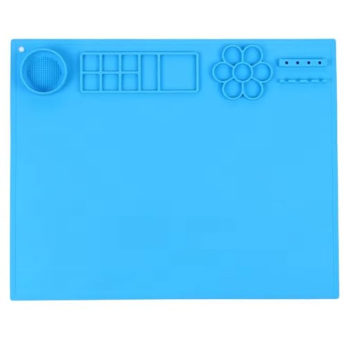 Luxylei Silikonmatten Zum Basteln, Silikon-bastelmatte 50 X 40 cm, Silikon-malmatte Wasserbecher Und Farbhalter, Basteln Für Harzmatte, DIY-projekte Luxylei Silikonmatten Zum Basteln, Silikon-bastelmatte 50 X 40 cm, Silikon-malmatte Wasserbecher Und Farbhalter, Basteln Für Harzmatte, DIY-projekte von Luxylei