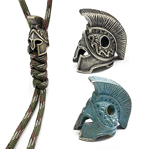 Vintage Messing Dark Helm Lanyard Perle Paracord Messer Perlen Schlüsselanhänger Werkzeug DIY Anhänger Vintage Messing Dark Helm Lanyard Perle Paracord Messer Perlen Schlüsselanhänger Werkzeug DIY Anhänger von Luxylei