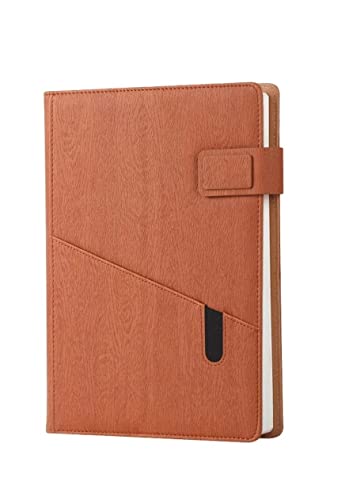 LuysmengEU Notebook Multifunktions A5 Journal Notizbuch Kunstleder Business Tagebuch Memos Büro Schule Schreibwaren Journal Persönliche(D) von LuysmengEU