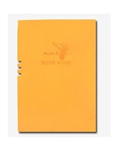 LuysmengEU Notizbuch, Business-Notizbücher, A5/B5, Tagebücher, Agenda, Tagebuch, Monatsplaner, Wochenplaner, Notizblöcke for Bürobedarf, Tagebuch, Persönlich(F-yellow,A5) von LuysmengEU