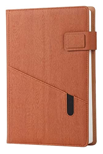 LuysmengEU Notizbuch, Journal, Multifunktions-A5-Journal, Notizbuch, Kunstleder, Business-Tagebuch, Memos, Büro, Schule, Schreibwaren, Journal, Persönlich(D) von LuysmengEU