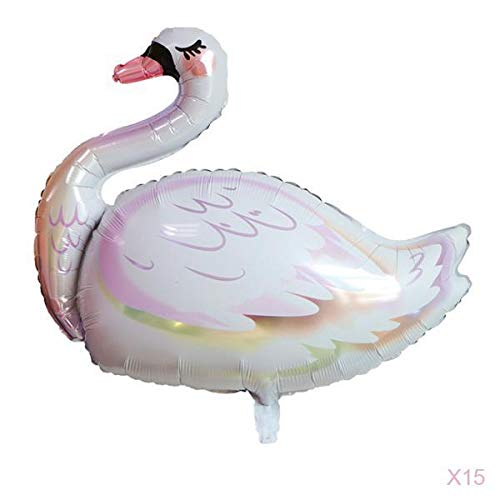 15 Stück Schöne Schwan Floral Party Supplies Happy Birthday Ballon Dekoration Bundle für Kinder und Erwachsene, Folie Helium Aufblasbare Ballons mit Vögeln Schwänen Design, Perfekt für 15 Stück Schöne Schwan Floral Party Supplies Happy Birthday Ballon Dekoration Bundle für Kinder und Erwachsene, Folie Helium Aufblasbare Ballons mit Vögeln Schwänen Design, Perfekt für von Luzhengyang