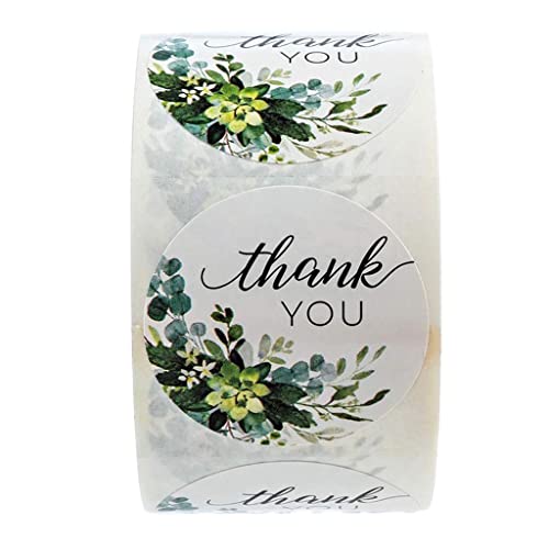 500 Dankesaufkleber, Klebeetiketten mit Blumenversiegelung, perfekt für Babypartys, Hochzeiten und Weihnachtsgeschenke, Kraftpapier, dekorative selbstklebende Aufkleber für Kuchen 500 Dankesaufkleber, Klebeetiketten mit Blumenversiegelung, perfekt für Babypartys, Hochzeiten und Weihnachtsgeschenke, Kraftpapier, dekorative selbstklebende Aufkleber für Kuchen von Luzhengyang