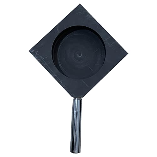Hochreine Graphit-Barrenform mit Griff für Gold, Silber, Kupfer, Wärmeleitfähigkeit, einfaches Herauslösen, Edelmetalle, Schmelztiegel, Metallveredelung & – 3 kg Hochreine Graphit-Barrenform mit Griff für Gold, Silber, Kupfer, Wärmeleitfähigkeit, einfaches Herauslösen, Edelmetalle, Schmelztiegel, Metallveredelung & – 3 kg von Luzhengyang