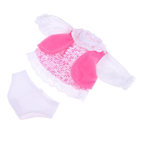 Luzhengyang Entzückende Outfits Anzug falsches zweiteiliges Kleid & Unterhosen für Mellchan-Puppe - Mode gestaltetes Kleidungsset Hochzeit Party Casual Dress Up Spielzeug Kleidung - Handgemachte Puppe von Luzhengyang