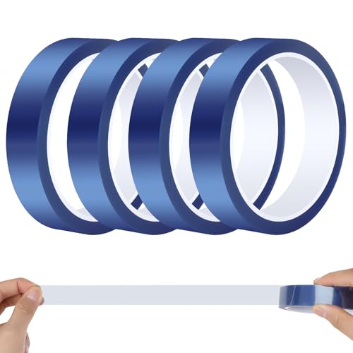 Luziyun Hitzebeständiges Klebeband 4 Rollen 20mm × 33m Blaues Wärmeband Keine Rückstände Thermo Klebeband für DIY Handwerk Elektronische Leiterplatten ärmeübertragung Vinyl Luziyun Hitzebeständiges Klebeband 4 Rollen 20mm × 33m Blaues Wärmeband Keine Rückstände Thermo Klebeband für DIY Handwerk Elektronische Leiterplatten ärmeübertragung Vinyl von Luziyun