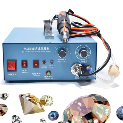 Luzphened Hotfix-Strassstein-Applikator, Ultraschall-Perlensetzmaschine, Kleberfrei, DIY-Perlen-Strass-Presse, Hotfix-Strassstein-Setzer, Kristall-Bling-Maschine Luzphened Hotfix-Strassstein-Applikator, Ultraschall-Perlensetzmaschine, Kleberfrei, DIY-Perlen-Strass-Presse, Hotfix-Strassstein-Setzer, Kristall-Bling-Maschine von Luzphened