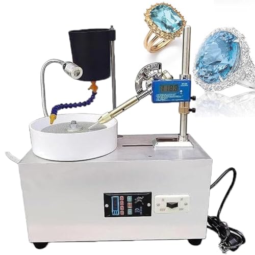 Professionelle Edelstein Facettiermaschine, 2800RPM Winkelpolierer, Hochpräziser Winkel Digitalanzeige Manipulator, Schmuckfacettierungsmaschine, Facettiermaschine zum Polieren und Schneiden Professionelle Edelstein Facettiermaschine, 2800RPM Winkelpolierer, Hochpräziser Winkel Digitalanzeige Manipulator, Schmuckfacettierungsmaschine, Facettiermaschine zum Polieren und Schneiden von Luzphened