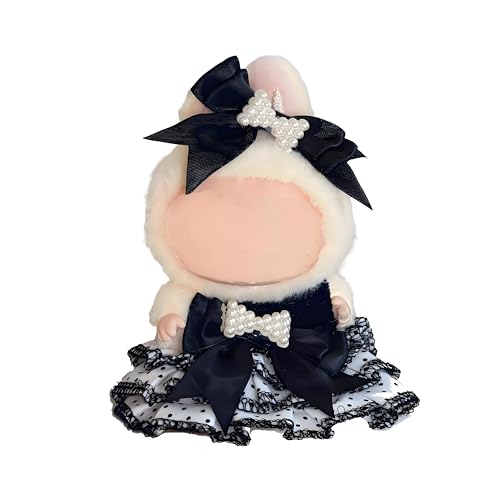 Lvguang 17cm La-bu Monster Plüschtier Outfit Set - Wechselbare Kleidung mit Mütze für 16-18cm Puppen Lvguang 17cm La-bu Monster Plüschtier Outfit Set - Wechselbare Kleidung mit Mütze für 16-18cm Puppen von Lvguang