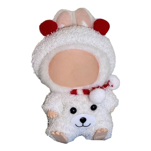 Lvguang 17cm La-bu Monster Puppen Kleidung Geschenkset - Wechselbares Outfit mit Mütze für 16-18cm Plüschtiere Lvguang 17cm La-bu Monster Puppen Kleidung Geschenkset - Wechselbares Outfit mit Mütze für 16-18cm Plüschtiere von Lvguang