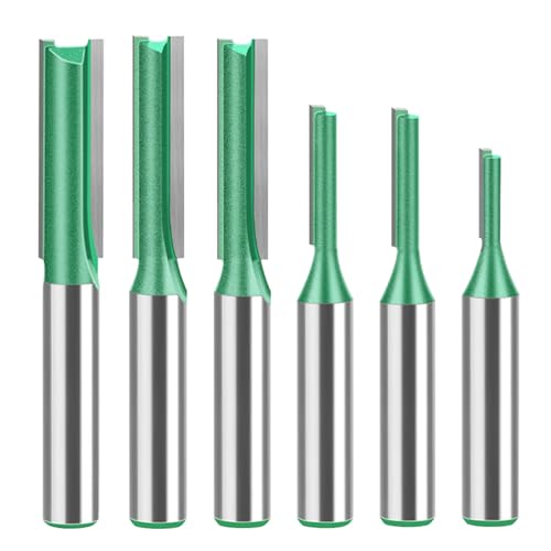 Holzfräser Schaft, 6PCS Fräsfräser für Holzbearbeitung, Schaft Gerade Fräser, Schaft Nutfräser Holz Oberfräse, Hartmetall Fräsen Werkzeug, Holzfräser Fräser Schneidmesser, 3mm 4mm 5mm 6mm 7mm 8mm Holzfräser Schaft, 6PCS Fräsfräser für Holzbearbeitung, Schaft Gerade Fräser, Schaft Nutfräser Holz Oberfräse, Hartmetall Fräsen Werkzeug, Holzfräser Fräser Schneidmesser, 3mm 4mm 5mm 6mm 7mm 8mm von Lwtsrp