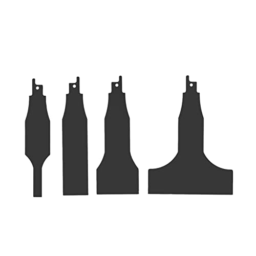 Lwuey Elektroschaberklingen, Schabmesser Fliesenreinigungs Werkzeuge Elektroschaber Klingen Metallentrosten Spatel Meißel Säbelsäge Schaber Messer Säbel Ersatz Wandreinigung Betonböden Schwarz 4pcs Lwuey Elektroschaberklingen, Schabmesser Fliesenreinigungs Werkzeuge Elektroschaber Klingen Metallentrosten Spatel Meißel Säbelsäge Schaber Messer Säbel Ersatz Wandreinigung Betonböden Schwarz 4pcs von Lwuey