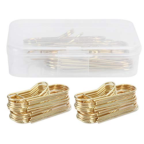 Lwuey Stift Clip Metall, Stiftklammer Stiftclips Notizbuch Büroklammer Stifthalter Büroklammern Groß Bücher Klemme Golden Büroklammerhalter Edelstahl Stiftgröße Tagebuch Journal Klemmbrett 24 Stuck Lwuey Stift Clip Metall, Stiftklammer Stiftclips Notizbuch Büroklammer Stifthalter Büroklammern Groß Bücher Klemme Golden Büroklammerhalter Edelstahl Stiftgröße Tagebuch Journal Klemmbrett 24 Stuck von Lwuey