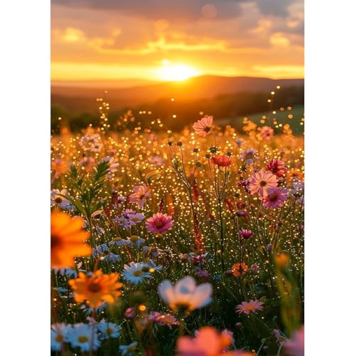 Lxmsja 5D Diamond Painting Landschaft, Diamond Painting Erwachsene, Landschaft Diamant Painting Bilder Erwachsene, Full DIY Diamant Kunst Malerei Stickerei Set Kreuzstich Bilder Home Dekor 30x40cm von Lxmsja