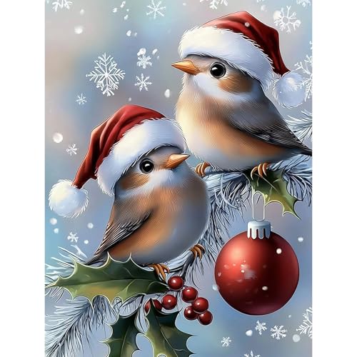 Lxmsja 5D Diamond Painting Weihnachten, Diamond Painting Vögel Erwachsene, Diamant Painting Bilder Vögel, Full DIY Diamant Kunst Malerei Stickerei Set Kreuzstich Bilder Home Wand Dekor 30x40cm Lxmsja 5D Diamond Painting Weihnachten, Diamond Painting Vögel Erwachsene, Diamant Painting Bilder Vögel, Full DIY Diamant Kunst Malerei Stickerei Set Kreuzstich Bilder Home Wand Dekor 30x40cm von Lxmsja