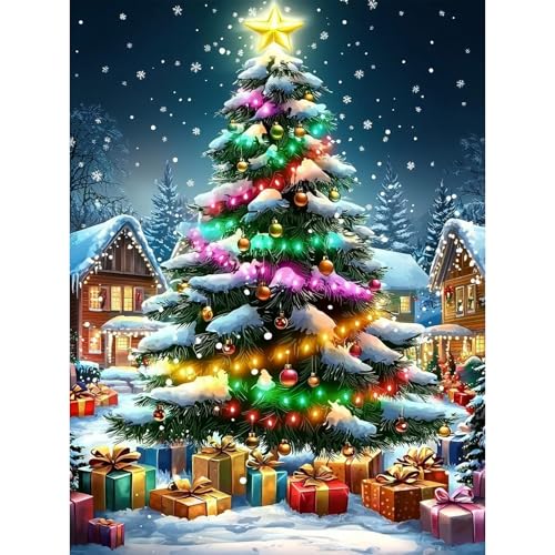 Lxmsja 5D Diamond Painting Weihnachten, Diamond Painting Weihnachtsbaum Erwachsene, Diamant Painting Bilder, Full DIY Diamant Kunst Malerei Stickerei Set Kreuzstich Bilder Home Wand Dekor 30x40cm Lxmsja 5D Diamond Painting Weihnachten, Diamond Painting Weihnachtsbaum Erwachsene, Diamant Painting Bilder, Full DIY Diamant Kunst Malerei Stickerei Set Kreuzstich Bilder Home Wand Dekor 30x40cm von Lxmsja