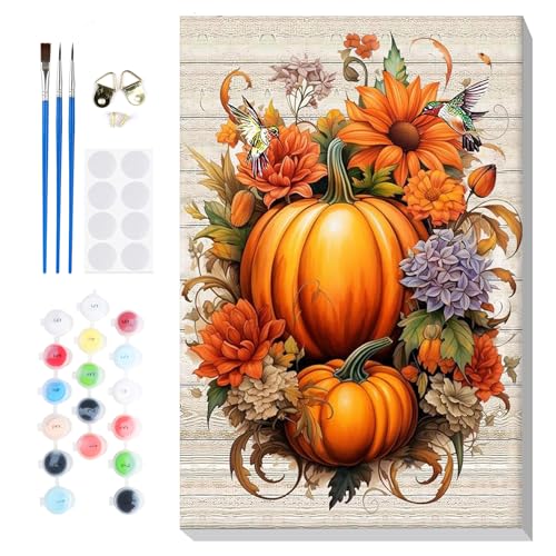 Lxmsja Kürbis Malen Nach Zahlen Erwachsene mit Rahmen -30x40cm, Malen Nach Zahlen Halloween, Diy Set Erwachsene mit Pinseln und Acrylfarben Handgemalt Ölgemälde Leinwand für Home Décor Lxmsja Kürbis Malen Nach Zahlen Erwachsene mit Rahmen -30x40cm, Malen Nach Zahlen Halloween, Diy Set Erwachsene mit Pinseln und Acrylfarben Handgemalt Ölgemälde Leinwand für Home Décor von Lxmsja