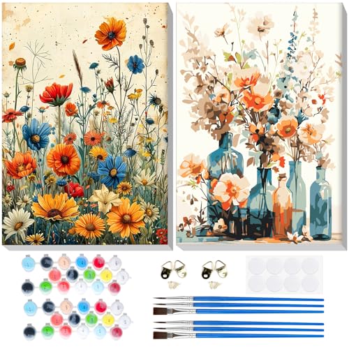 Lxmsja Malen Nach Zahlen Erwachsene Kinder mit Rahmen, Malen Nach Zahlen, Diy Set Erwachsene mit Pinseln und Acrylfarben Handgemalt Ölgemälde Leinwand für Home Décor Lxmsja Malen Nach Zahlen Erwachsene Kinder mit Rahmen, Malen Nach Zahlen, Diy Set Erwachsene mit Pinseln und Acrylfarben Handgemalt Ölgemälde Leinwand für Home Décor von Lxmsja