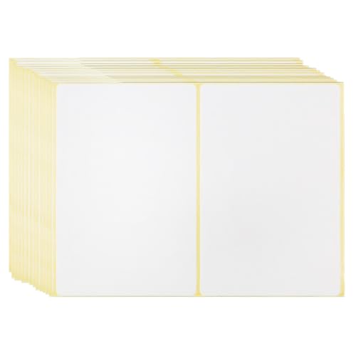 Lxtness 30 Stück Etiketten Selbstklebend, 102 x 152mm Aufkleber zum Beschriften, Universal Klebeetiketten zum Preisschilder, Adress, Haushalt, Tiefkühl Büro Küche und Marmelade Etiketten Lxtness 30 Stück Etiketten Selbstklebend, 102 x 152mm Aufkleber zum Beschriften, Universal Klebeetiketten zum Preisschilder, Adress, Haushalt, Tiefkühl Büro Küche und Marmelade Etiketten von Lxtness