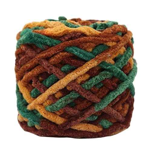 Wolle Großhandel mit 100 g Eisfaden aus grober Wolle, Monofilament, Hersteller von gestrickten Häkel-Slipper-Linien for Selbermachen Dicke Wolle (Color : 31 Khaki Green) von LyZap