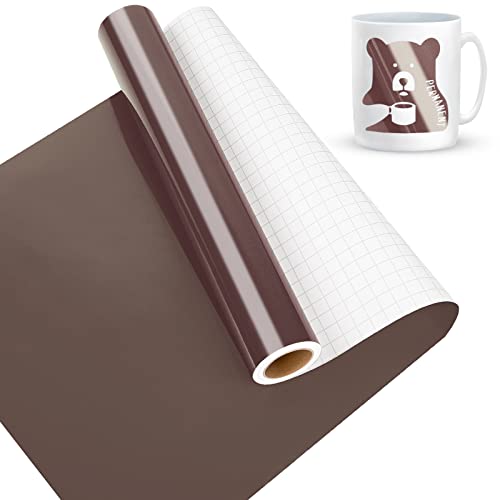 Lya Vinyl Braun Vinylfolie Plotter, Selbstklebend Plotterfolie für Cricut – 30,5 x 457,5 cm, Schwarz Plotterfolie, Selbstklebende Folie für Cricut, Silhouette Cameo 4 Lya Vinyl Braun Vinylfolie Plotter, Selbstklebend Plotterfolie für Cricut – 30,5 x 457,5 cm, Schwarz Plotterfolie, Selbstklebende Folie für Cricut, Silhouette Cameo 4 von Lya Vinyl