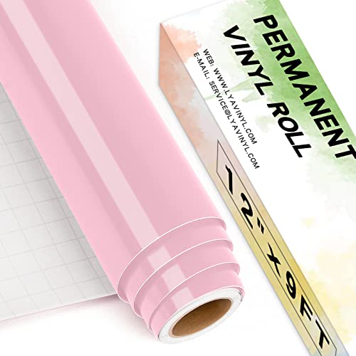 Lya Vinyl Permanente Vinylrolle, Plotterfolie, Hellrosa, 30,5 cm x 2,7 m, selbstklebendes Vinyl für Cricut, Silhouette Cameo, rosa Vinyl für Partydekoration, Fensteraufkleber, Heimdekoration Lya Vinyl Permanente Vinylrolle, Plotterfolie, Hellrosa, 30,5 cm x 2,7 m, selbstklebendes Vinyl für Cricut, Silhouette Cameo, rosa Vinyl für Partydekoration, Fensteraufkleber, Heimdekoration von Lya Vinyl