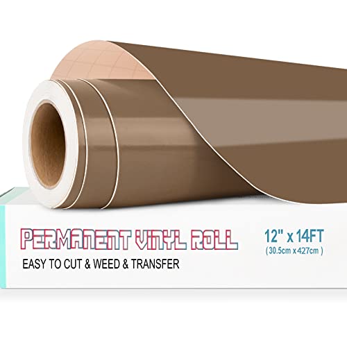 Lya Vinyl Permanentes Vinyl für Cricut, 30,5 cm x 4,6 m, glänzend, braun, selbstklebende Vinylfolie für Cricut, Silhouette Cameo, Vinyl-Rolle für Deko und andere DIY-Projekte Lya Vinyl Permanentes Vinyl für Cricut, 30,5 cm x 4,6 m, glänzend, braun, selbstklebende Vinylfolie für Cricut, Silhouette Cameo, Vinyl-Rolle für Deko und andere DIY-Projekte von Lya Vinyl