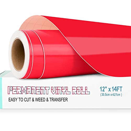 Lya Vinyl Permanentes Vinyl für Cricut, 30,5 cm x 4,6 m, glänzend, rot, selbstklebende Vinylfolie für Cricut, Silhouette Cameo, Vinyl-Rolle für Deko und andere DIY-Projekte Lya Vinyl Permanentes Vinyl für Cricut, 30,5 cm x 4,6 m, glänzend, rot, selbstklebende Vinylfolie für Cricut, Silhouette Cameo, Vinyl-Rolle für Deko und andere DIY-Projekte von Lya Vinyl