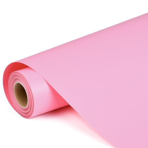 Lya Vinyl Selbstklebendes Vinylfolie Plotter,30,5cm x 900cm Permanent Plotterfolie Vinyl für Cricut Silhouette Cameo für Partydekoration, Tassen,und Anderen Bastelprojekte(Rosa) von Lya Vinyl