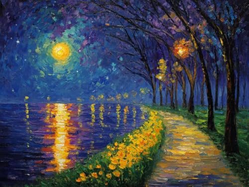 Malen Nach Zahlen Erwachsene Teich Blumen Malen Nach Zahlen kinder ab 7, Paint by Numbers Adult auf Leinwand ohne Rahmen, Acrylfarben Handgemalt Ölgemälde Leinwand für Home Decor 50 x 70 CM C92 Malen Nach Zahlen Erwachsene Teich Blumen Malen Nach Zahlen kinder ab 7, Paint by Numbers Adult auf Leinwand ohne Rahmen, Acrylfarben Handgemalt Ölgemälde Leinwand für Home Decor 50 x 70 CM C92 von Lyaauulg