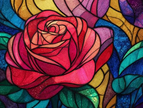 Malen Nach Zahlen Erwachsene abstrakte Rosen Malen Nach Zahlen kinder ab 7, Paint by Numbers Adult auf Leinwand ohne Rahmen, Acrylfarben Handgemalt Ölgemälde Leinwand für Home Decor 80 x 100 CM C117 Malen Nach Zahlen Erwachsene abstrakte Rosen Malen Nach Zahlen kinder ab 7, Paint by Numbers Adult auf Leinwand ohne Rahmen, Acrylfarben Handgemalt Ölgemälde Leinwand für Home Decor 80 x 100 CM C117 von Lyaauulg