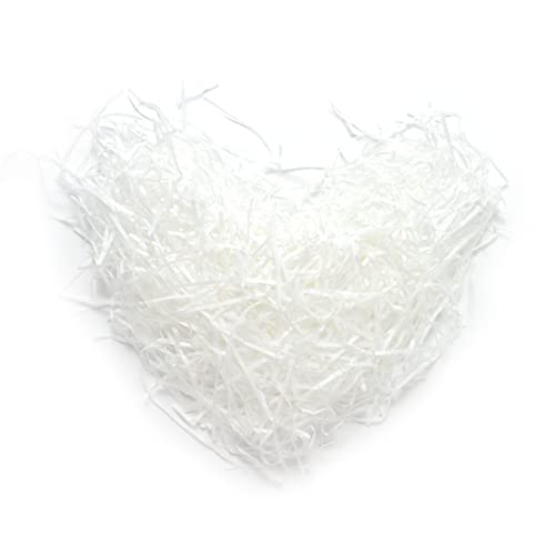 Lyaor 200g Raffia Geschreddertes Papier Geschenk Seidenpapier Füllmaterial Geschenk Füllung Papierschnitzel Geschenkbox Dekorations für DIY Party Hamper Füllung und Geschenkverpackung - Weiß Lyaor 200g Raffia Geschreddertes Papier Geschenk Seidenpapier Füllmaterial Geschenk Füllung Papierschnitzel Geschenkbox Dekorations für DIY Party Hamper Füllung und Geschenkverpackung - Weiß von Lyaor