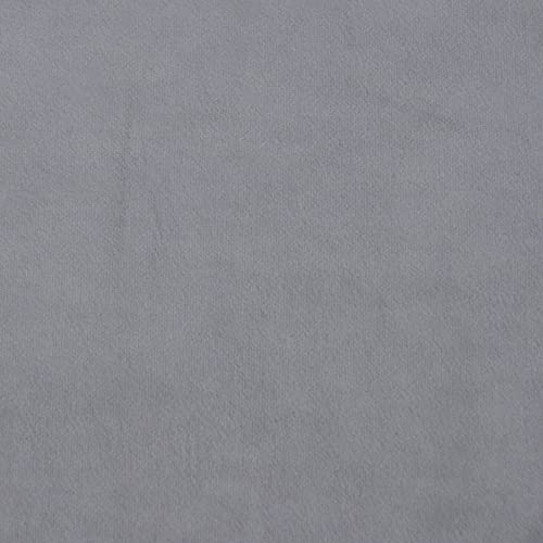 Lycce Samtstoff Samt Fresh Meterware taupe laufende Meter x 140cm von Lycce